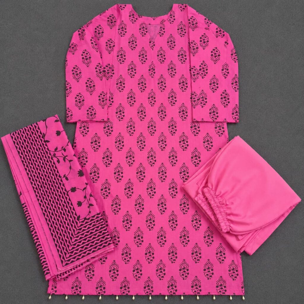 Exclusive Cotton Readymade Three Piece